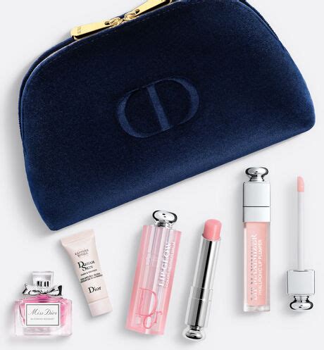 dior set mit tasche|dior make up geschenkset.